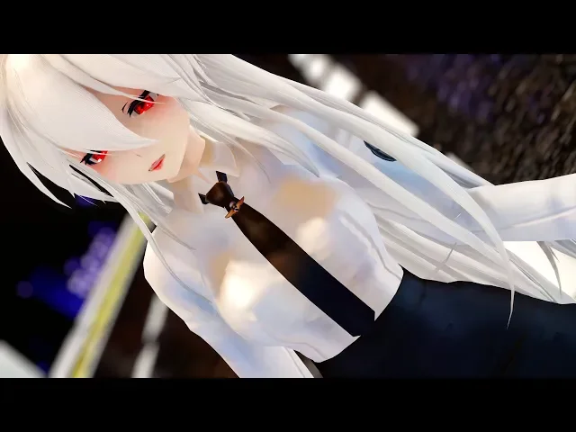 【mmd】 花瓶に触れた-haku【4kuhd】